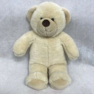 Build a Bear 14" Plush Teddy Cream White Realistic Stuffed Animal BABW 14"